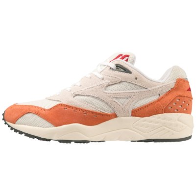 Zapatillas Mizuno Contender Hombre - Blancos / Naranjas - Chile M951AHLMZU